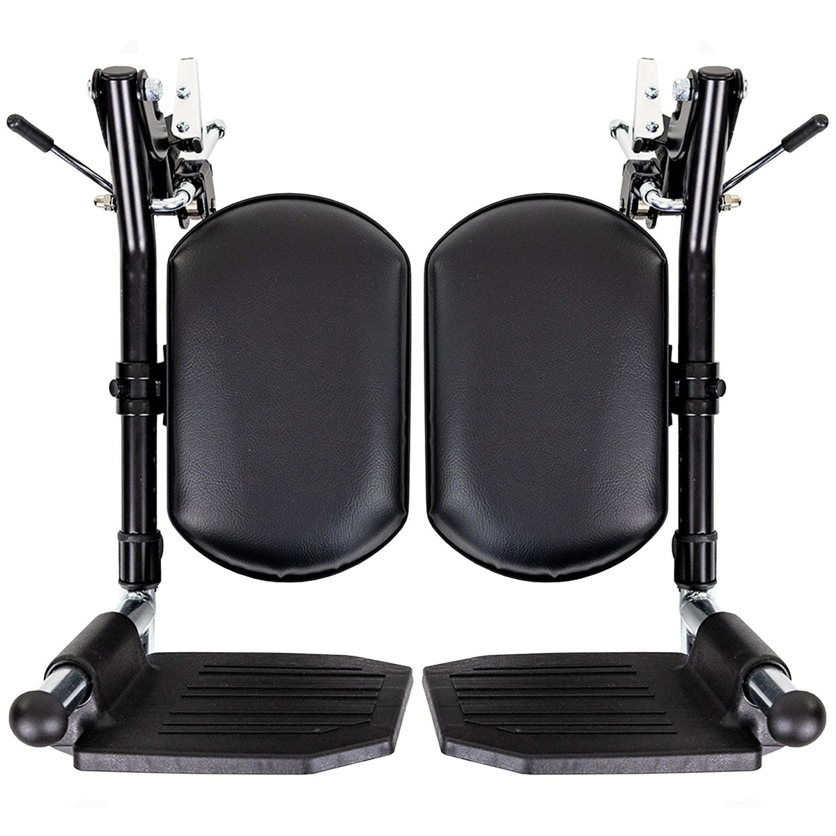 Elevating Wheelchair Footrests with Padded Calf Pads (2 Pack) G52720