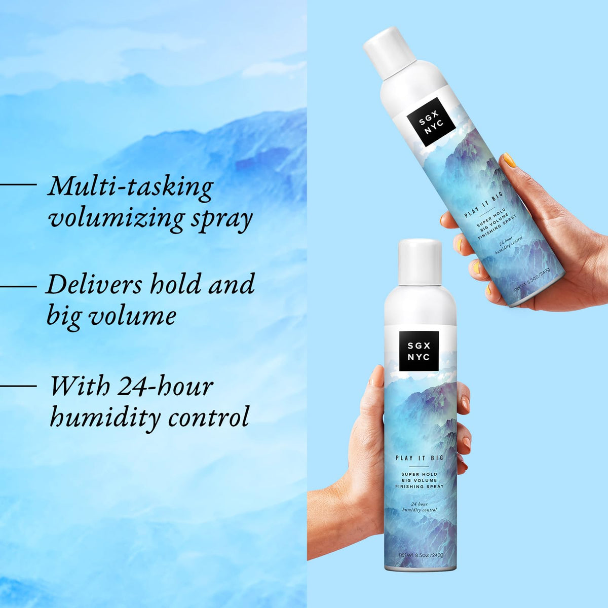 Volumizing Hair Spray with Coconut Oil 8.5 oz M93671