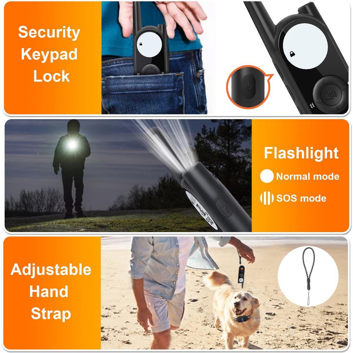 Wireless Dog Fence for 2 Dogs with Training Collar U1450