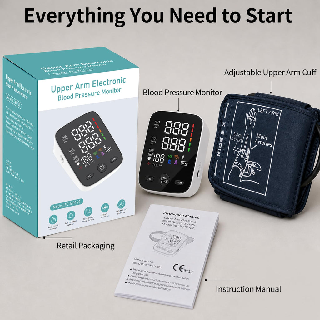 Blood Pressure Monitor with Wide Cuff H922755