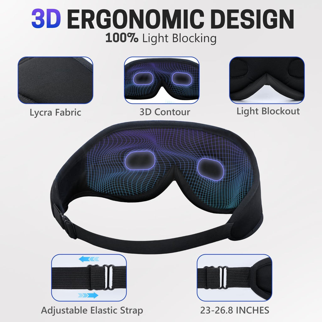 Sleep Mask with Bluetooth Headphones L23064