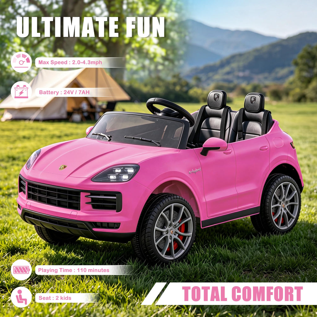 24v 2-Seater Ride On Car with Remote Control H75159