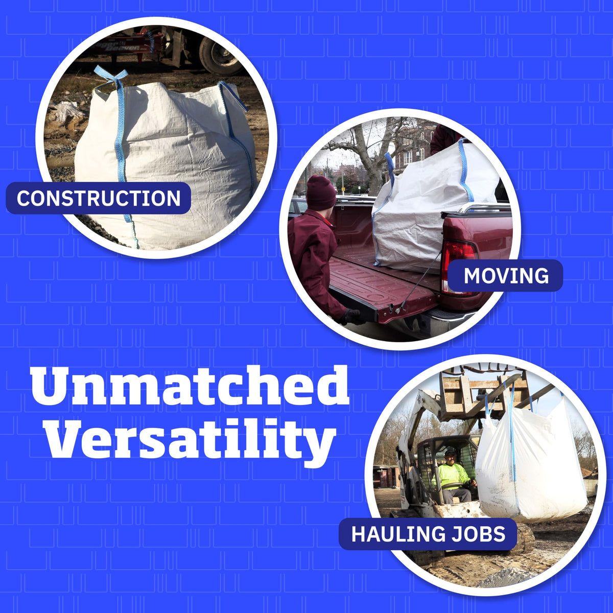 Heavy Duty 100 Gallon Bulk Bags R7808