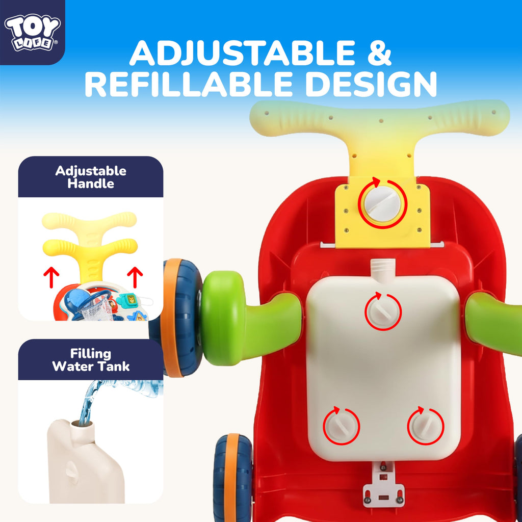 3-in-1 Baby Push Walker & Activity Center A7936