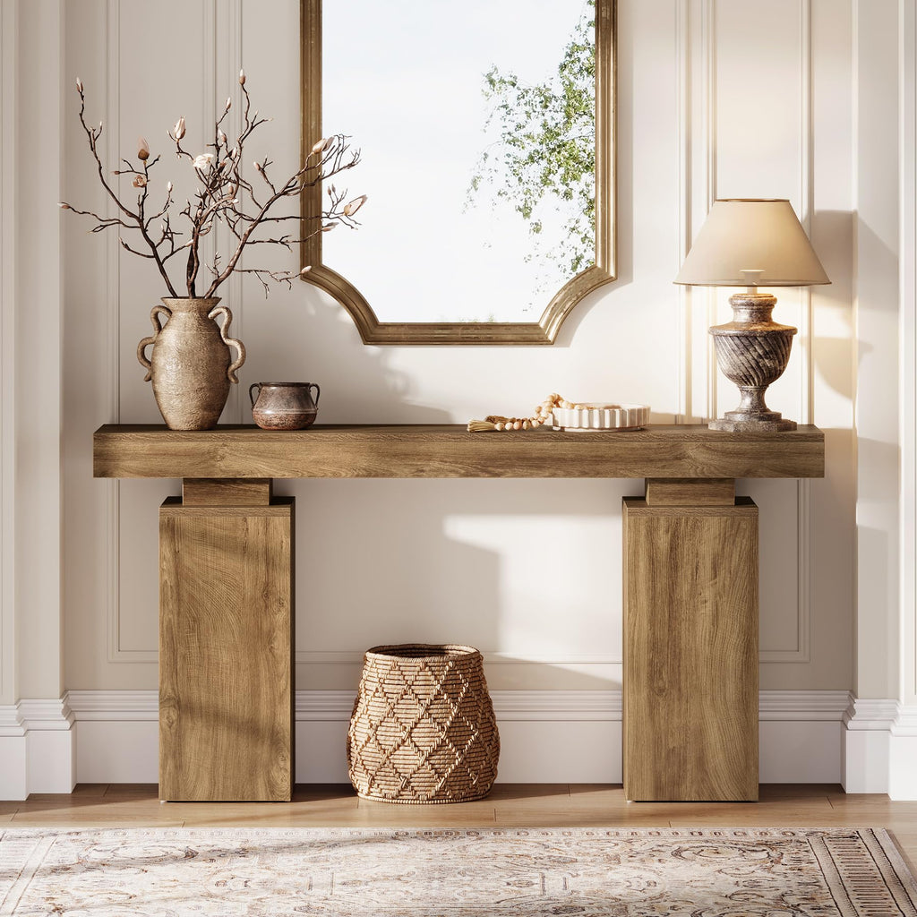 63-Inch Farmhouse Console Table M375
