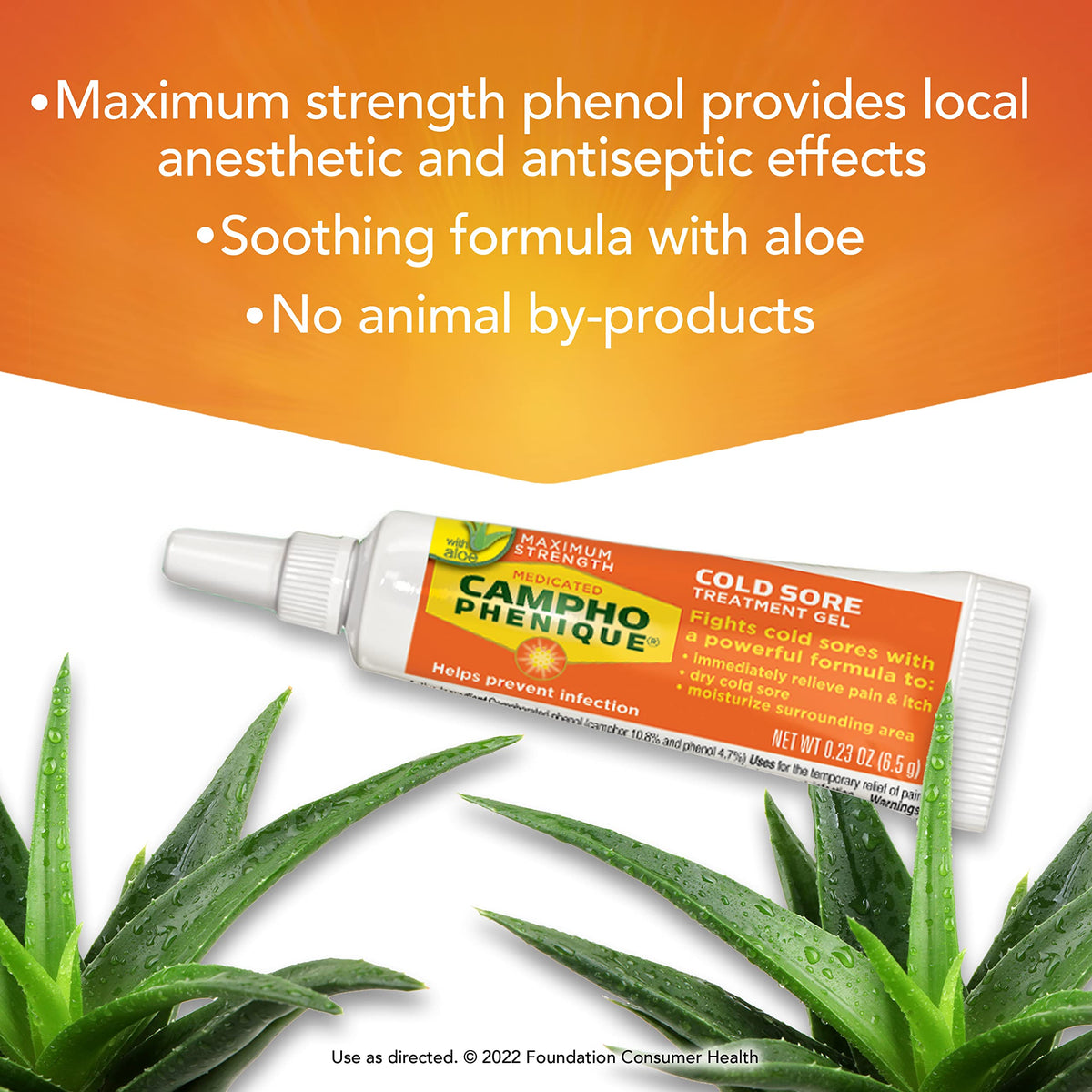 Cold Sore Treatment Gel 0.23 Oz B9440