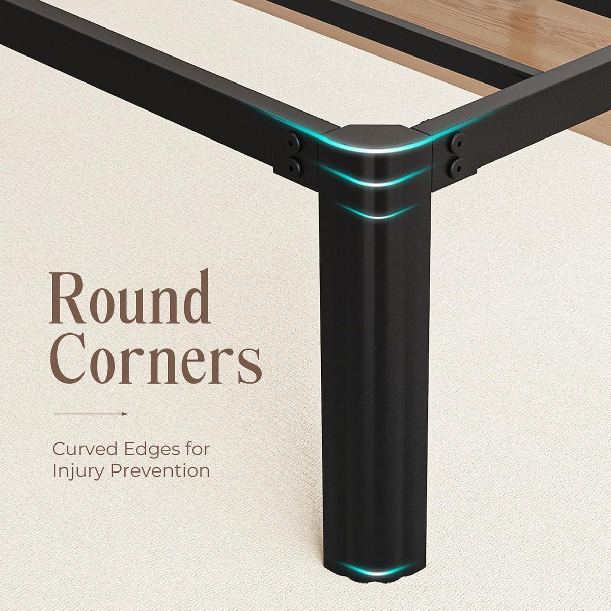 14 Inch Heavy Duty Metal Bed Frame N164448