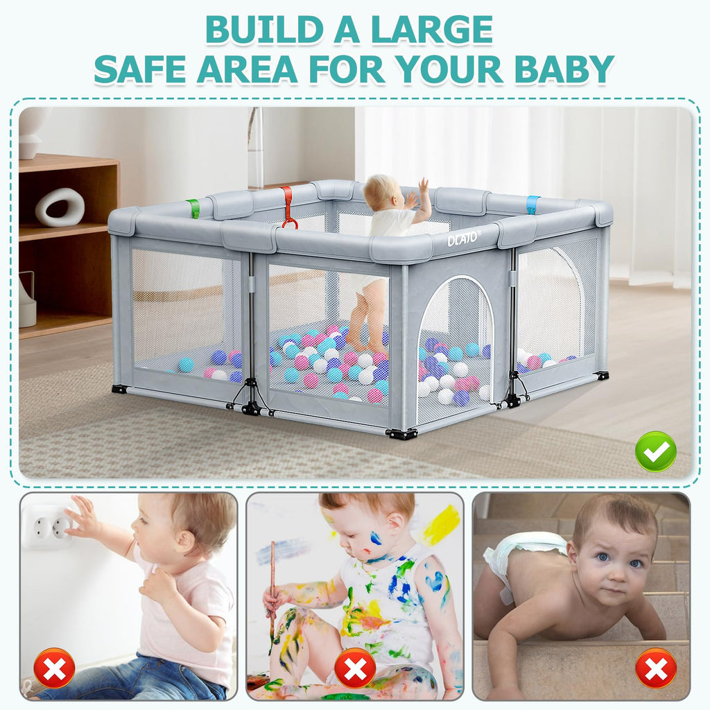 Foldable Baby Playpen 50×50 O474