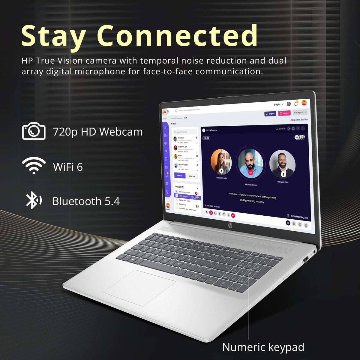 17.3" HD+ Touchscreen Laptop, AMD Ryzen 5, 16GB RAM, 1.5TB Storage, Silver J106722