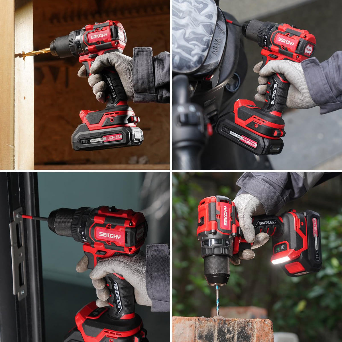 20V Cordless Drill Driver Kit with 2 Batteries N975037