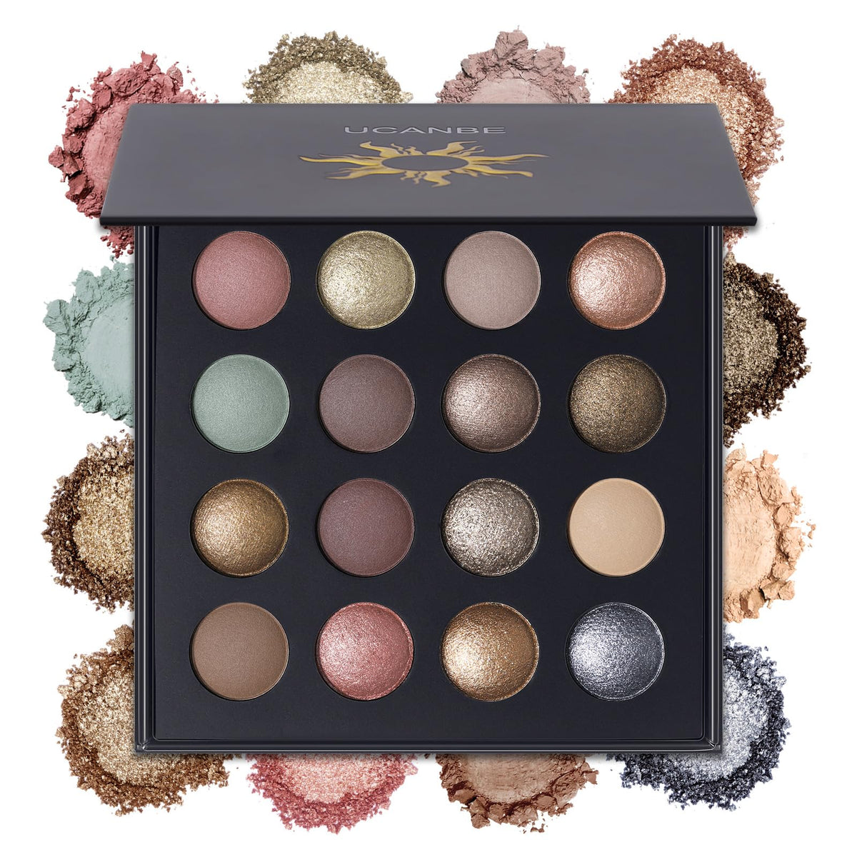 16 Colors Nude Eyeshadow Makeup Palette V45597