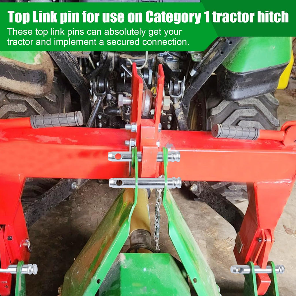 Cat 1 Tractor Top Link Pin Hitch 4 Pack R6122