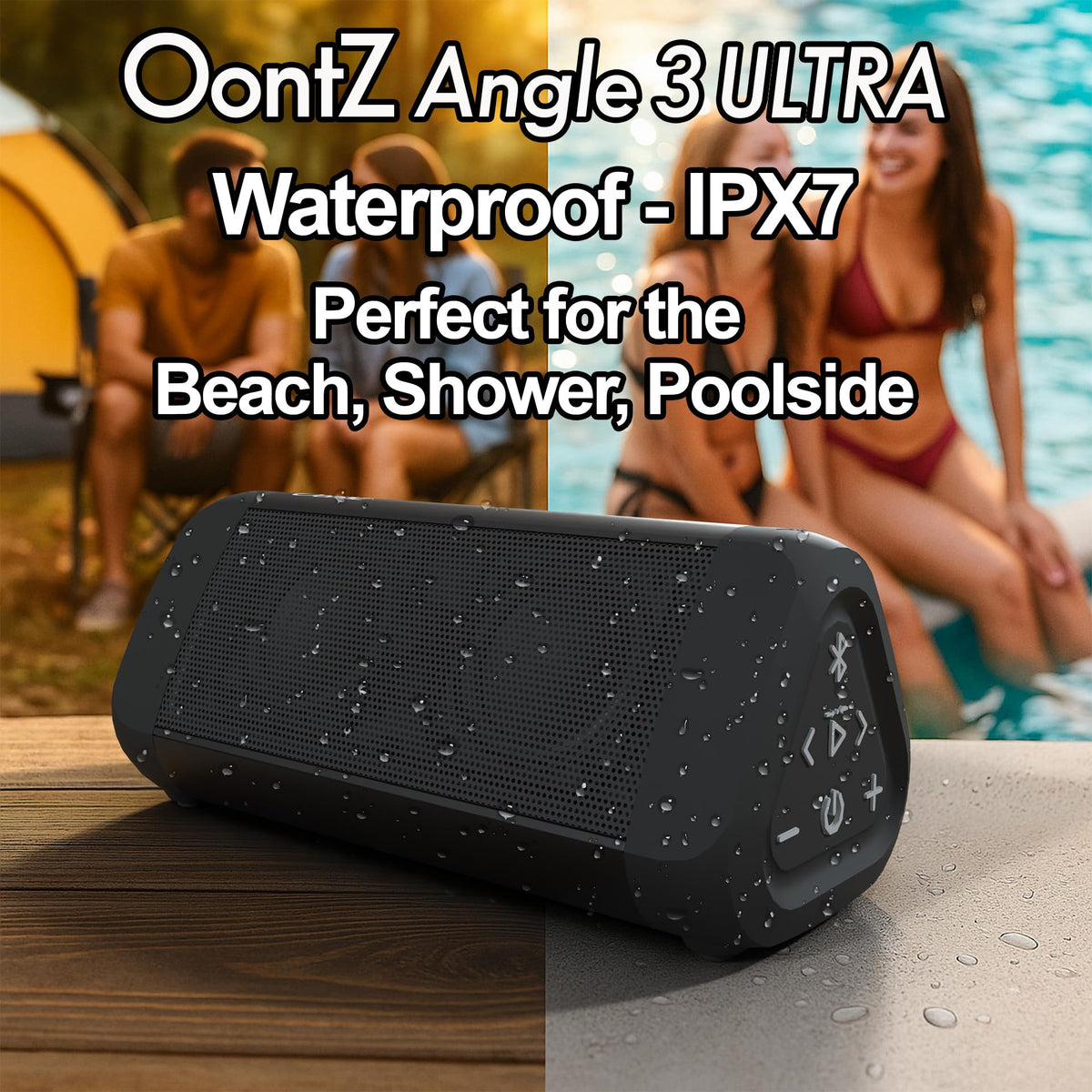 2-Pack IPX7 Speakers N59025