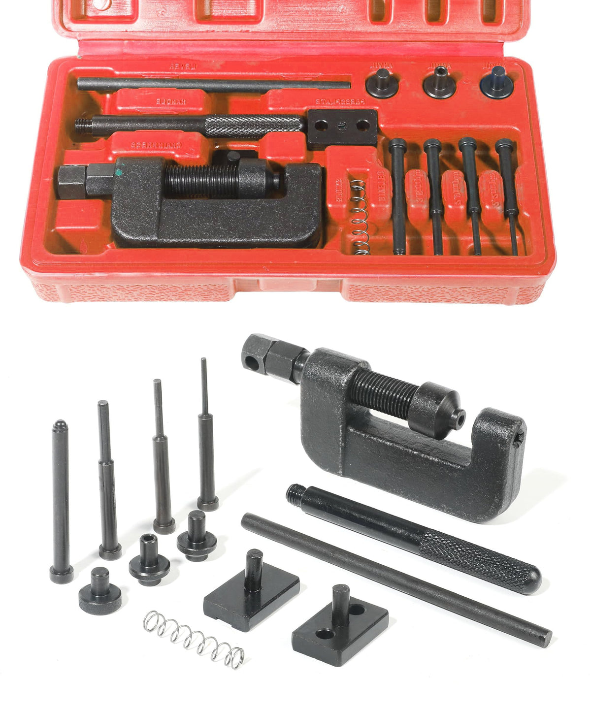19PCS Chain Breaker Bike Tool Kit W507