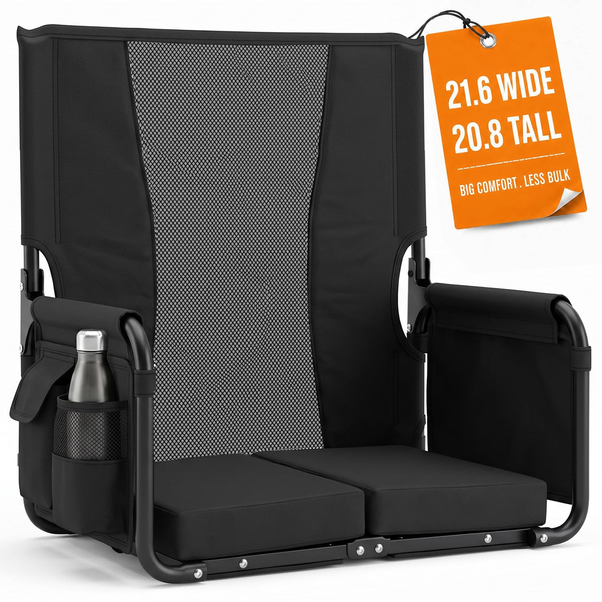 Stadium Seats with Back Support, Armrests & Cushion X123
