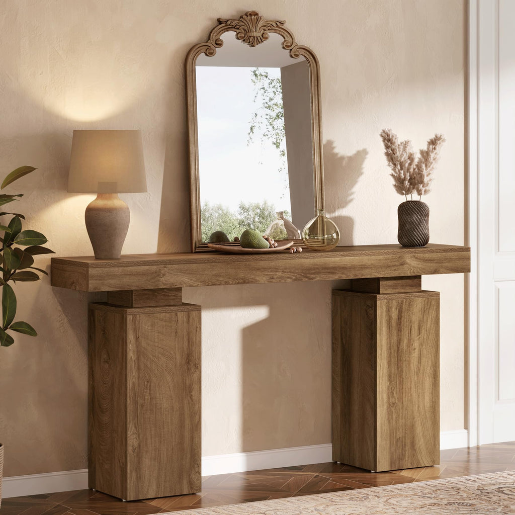 63-Inch Farmhouse Console Table M375