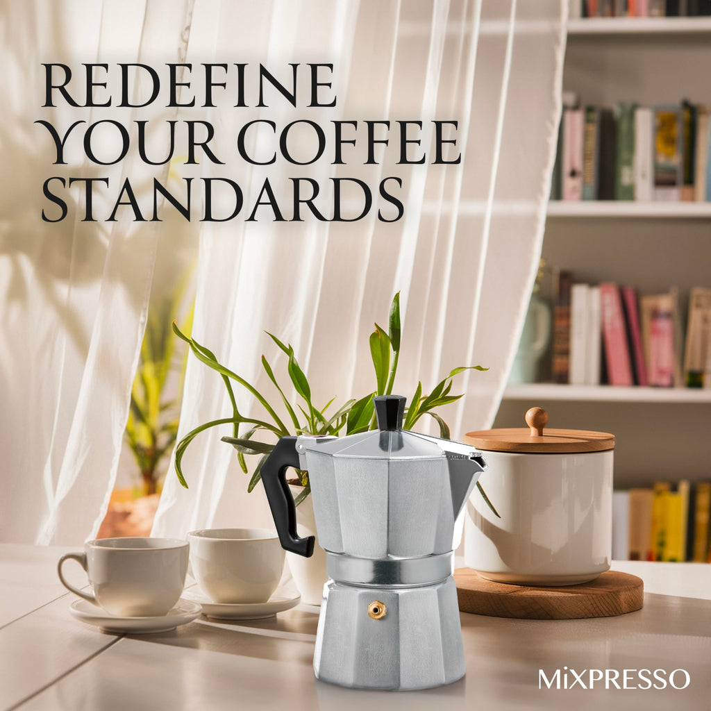 3 Cup Moka Pot Stovetop Espresso Maker R17245