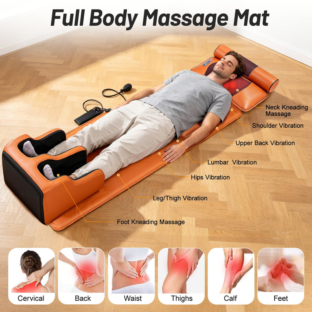 Full Body Massage Mat with Foot Massager B82552
