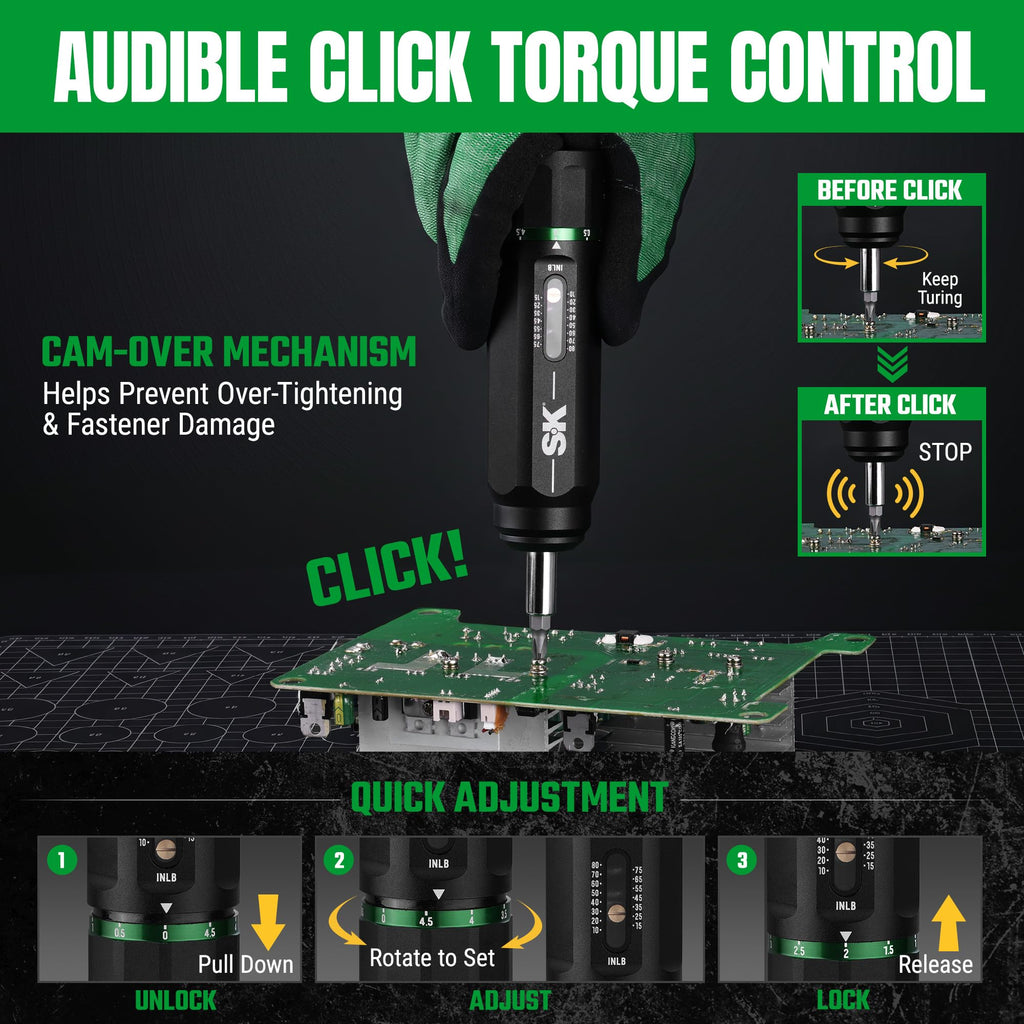 33-Piece Torque Screwdriver Set Q919676