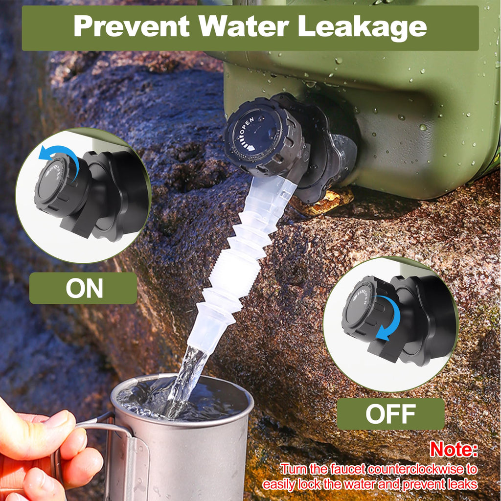 3 Gallon BPA Free Portable Water Jug with Spigot R6635