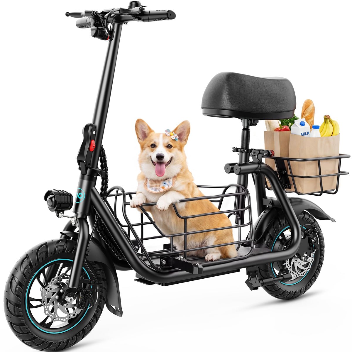 Electric Scooter with Seat R777331