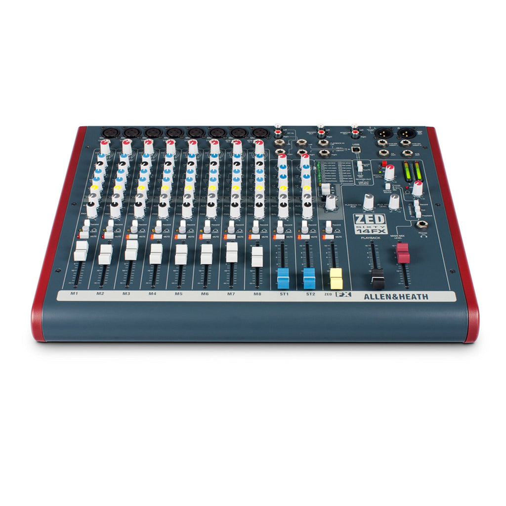 Audio Mixer with 6 Mic/Line, 2 Mic/Line/DI, 3 Stereo Line, Onboard FX and USB I/O B648