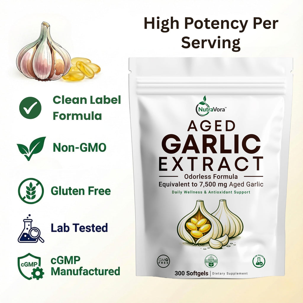 Aged Garlic Extract Softgels, 300 Softgels N925675