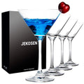 Clear 9 Ounce Set of 4 Martini Cocktail Glasses K2642