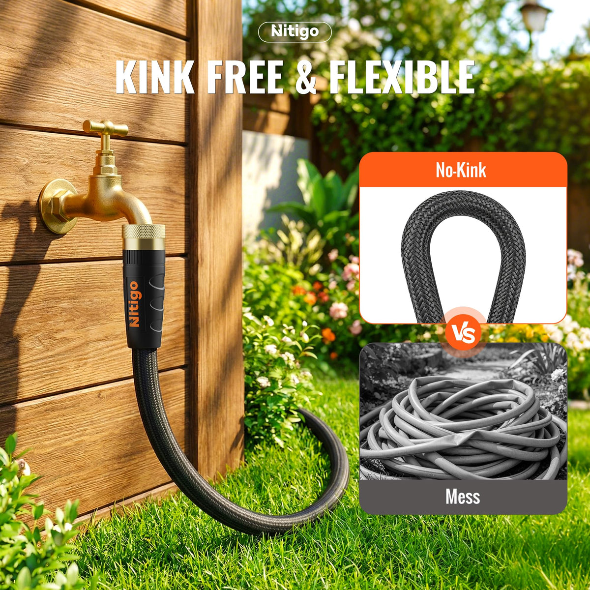 Ultra Lightweight Garden Hose 100FT P7449