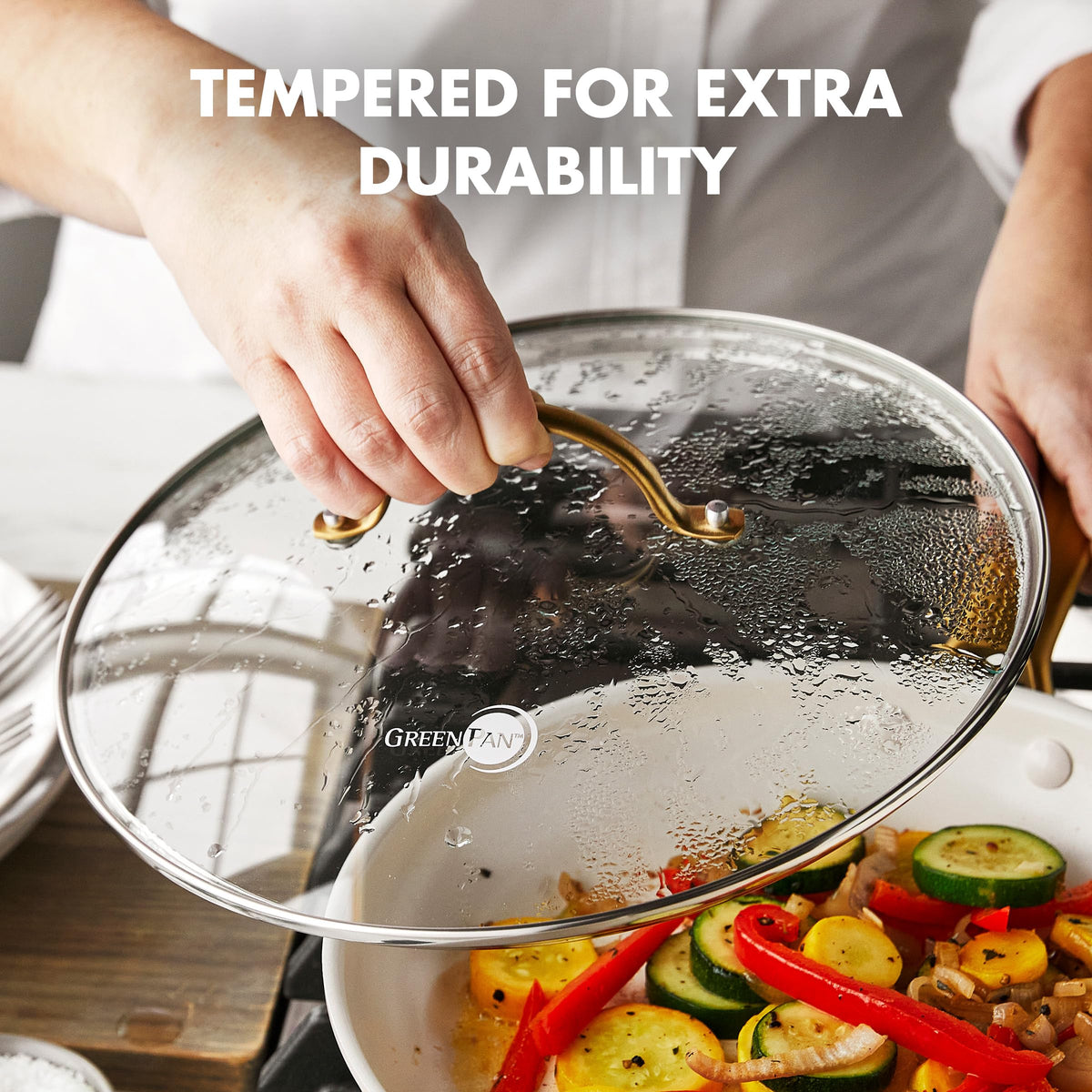 10" Tempered Glass Lid for Cookware G507